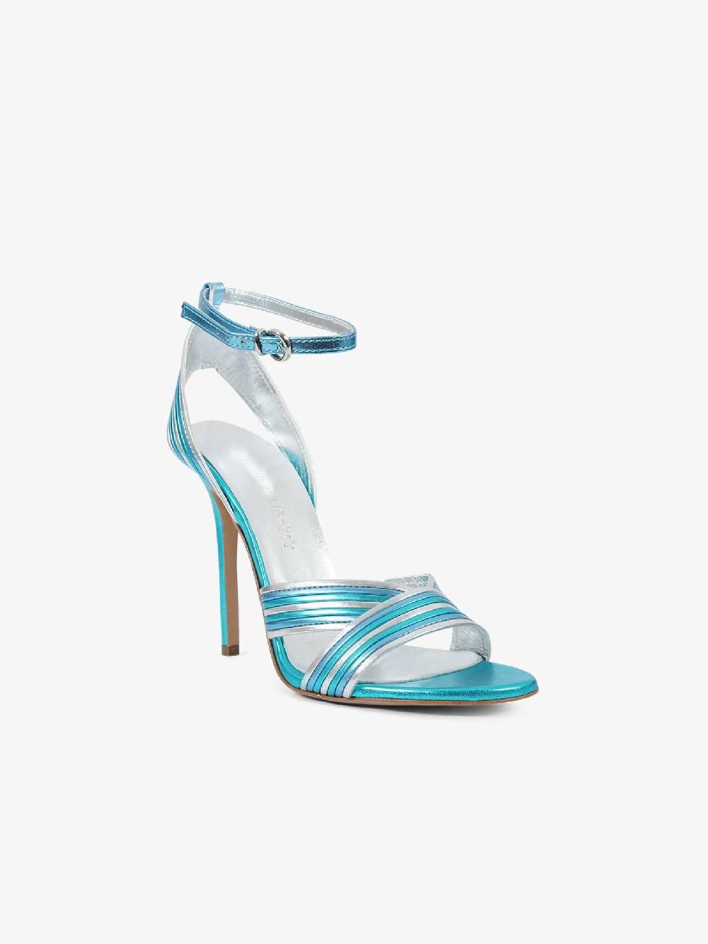 MARC ELLIS Sandali con tacco CYGNUS donna pelle azzurro Online