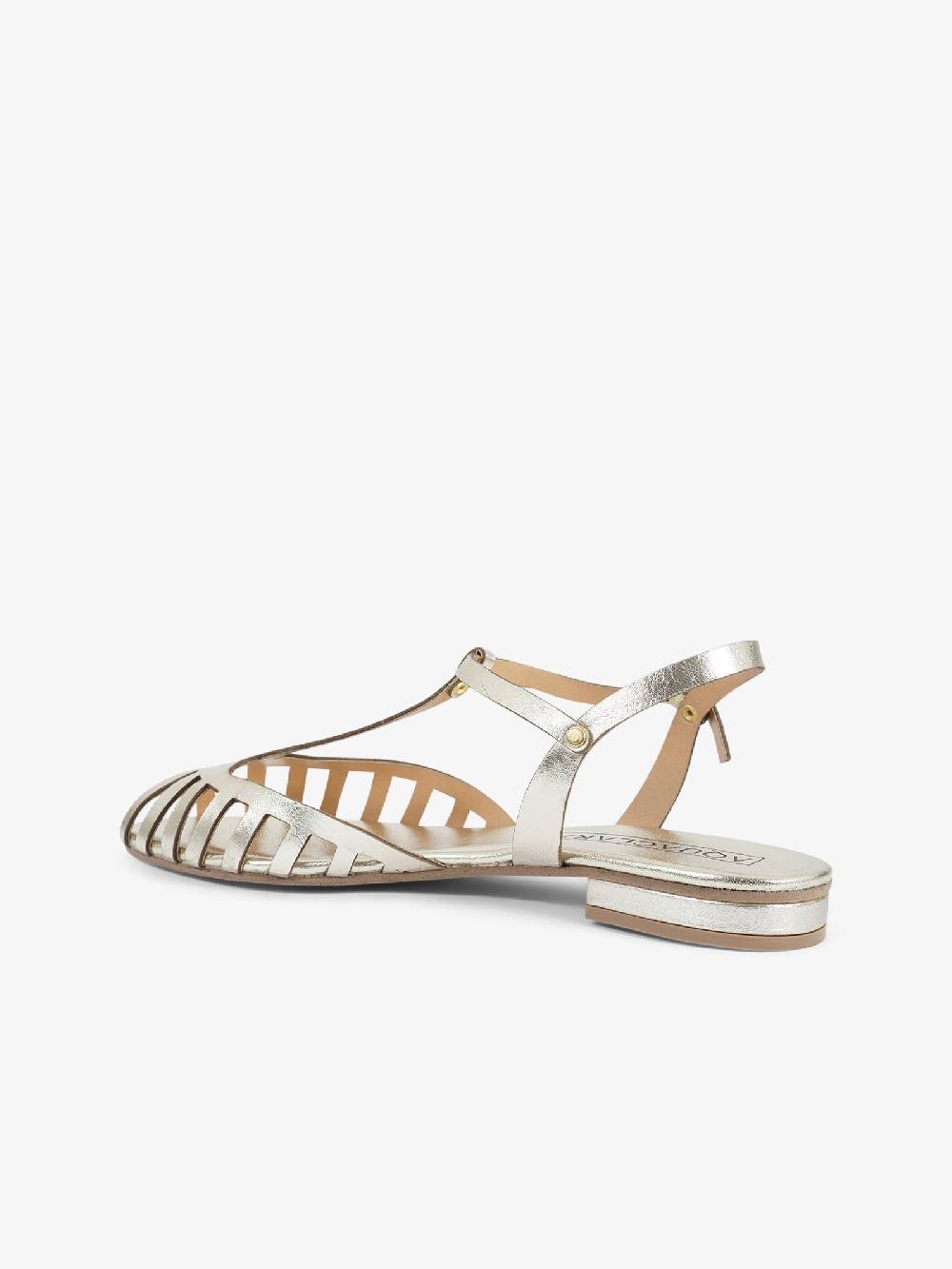 AQUACLARA Sandali bassi STROMBOLI-20 donna pelle oro Vendita