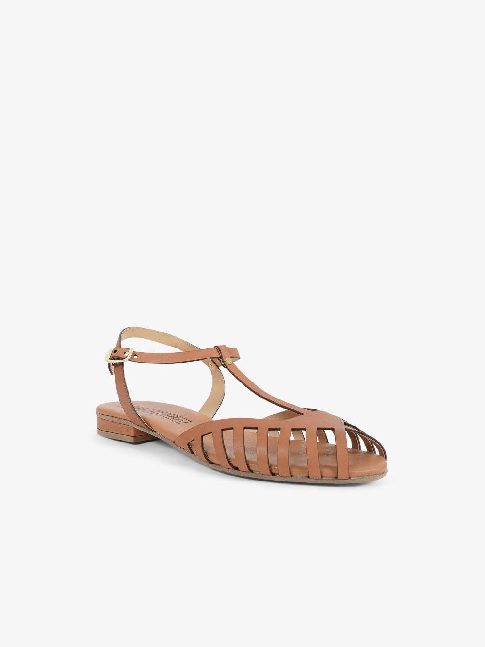 AQUACLARA Sandali bassi STROMBOLI-20 donna pelle marrone Promozione