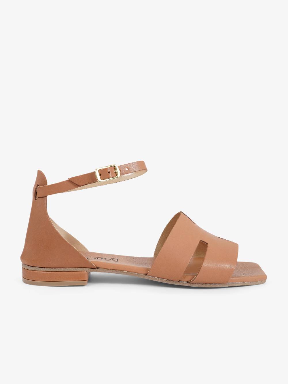 AQUACLARA Sandali bassi MILOS-20 donna pelle marrone