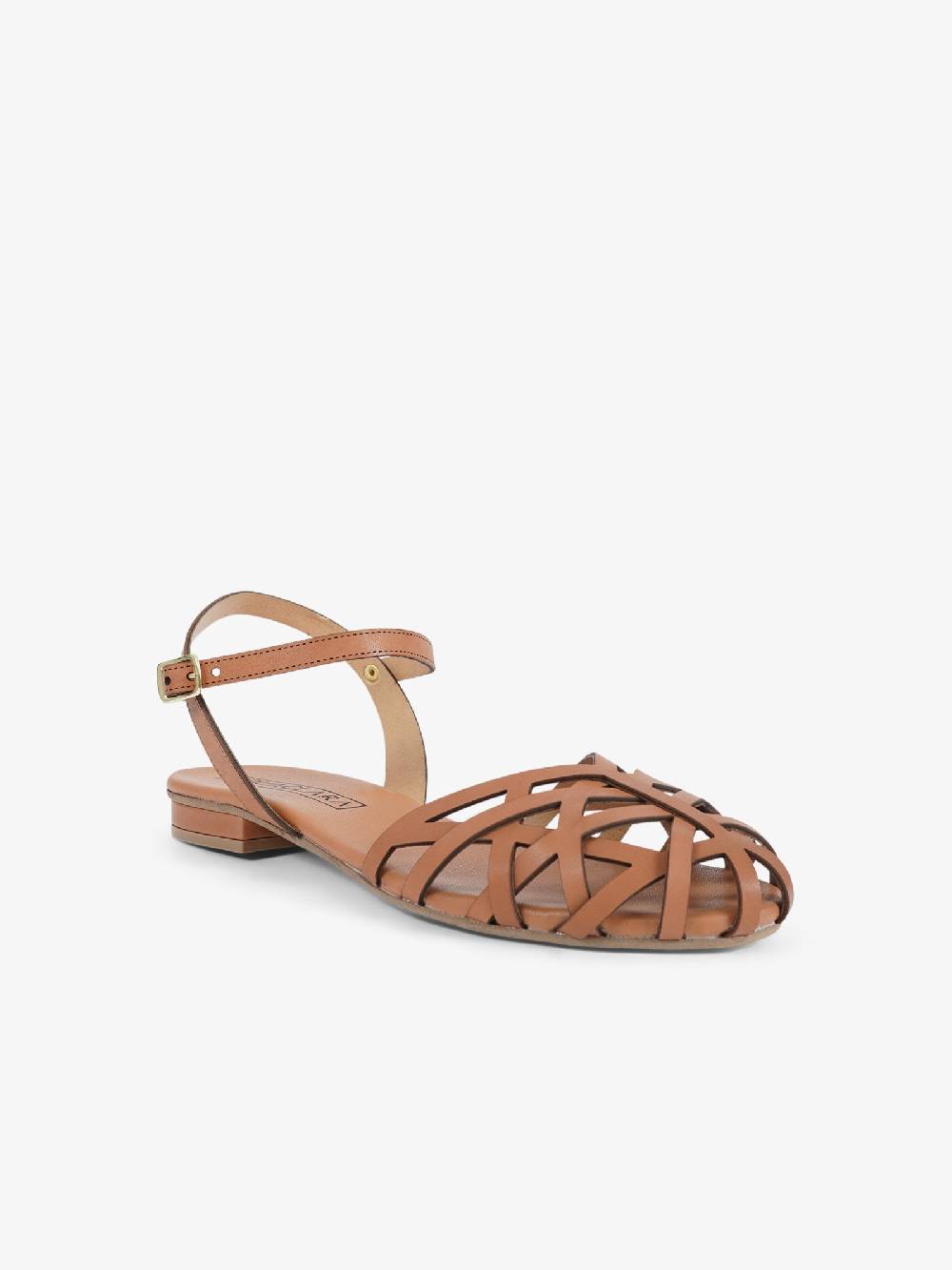 AQUACLARA Sandali bassi ITACA-20 donna pelle marrone Negozi Online
