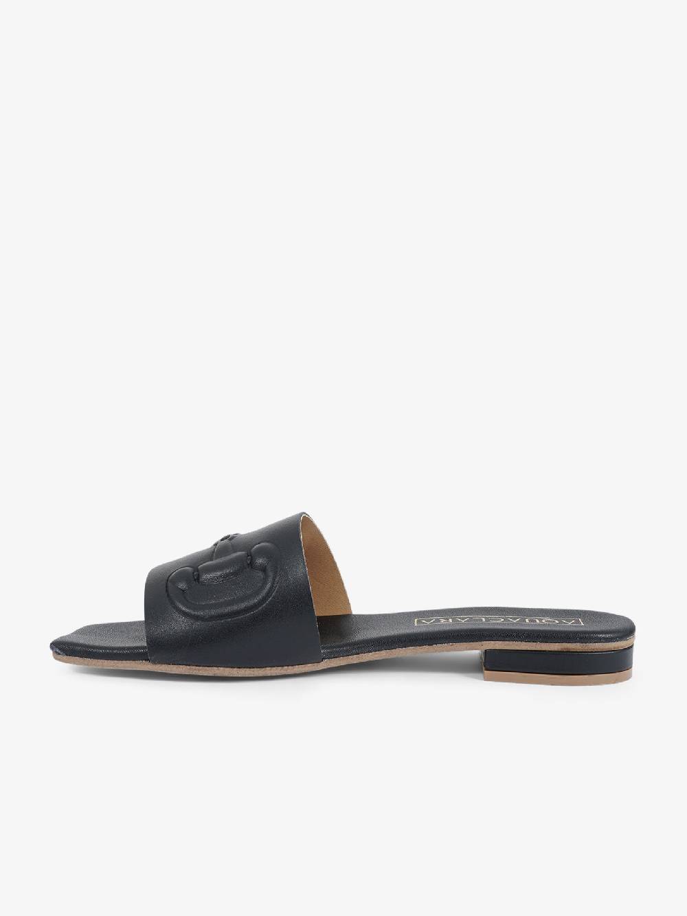 AQUACLARA Sandali bassi FIRENZE-20 donna pelle nero Consegna Veloce
