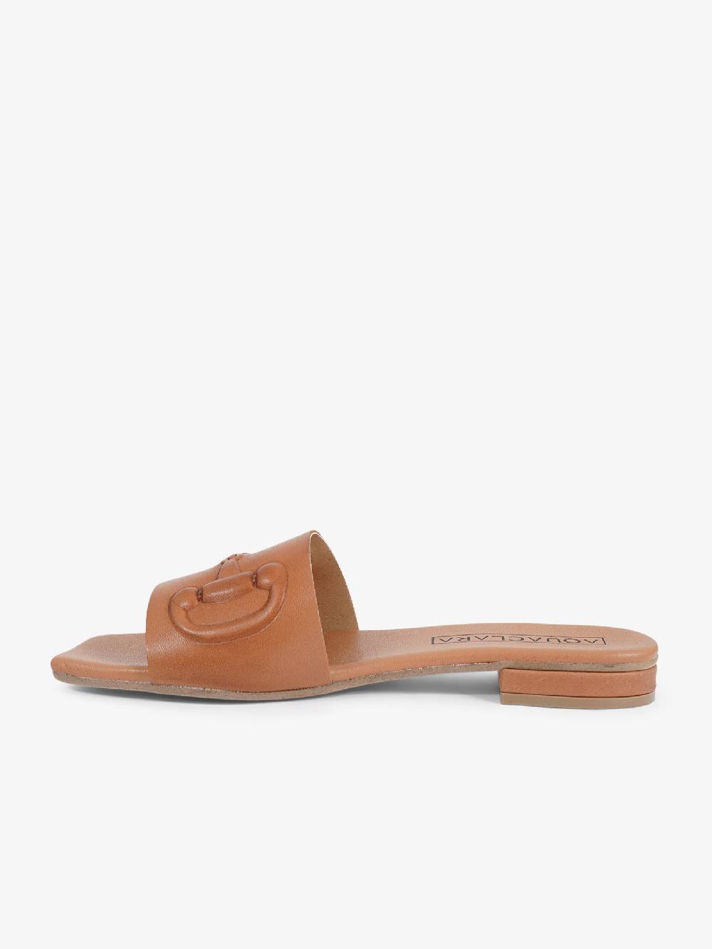AQUACLARA Sandali bassi FIRENZE-20 donna pelle marrone Promozione Limitata