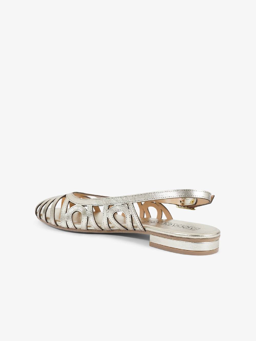 AQUACLARA Sandali bassi CAPRAIA-20 donna pelle oro Fino Al -60%