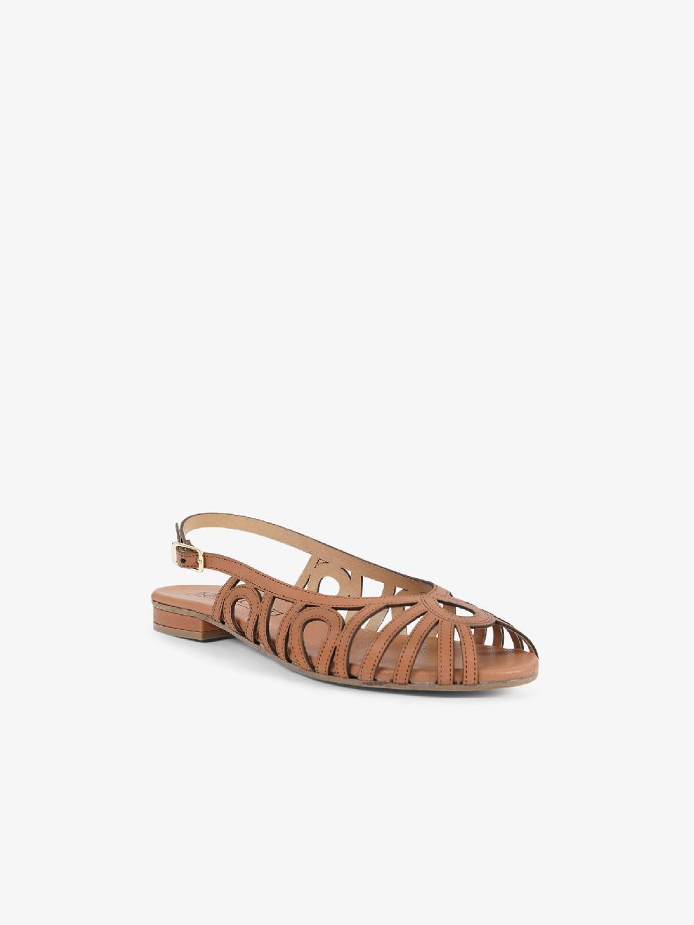 AQUACLARA Sandali bassi CAPRAIA-20 donna pelle marrone Shopping Online