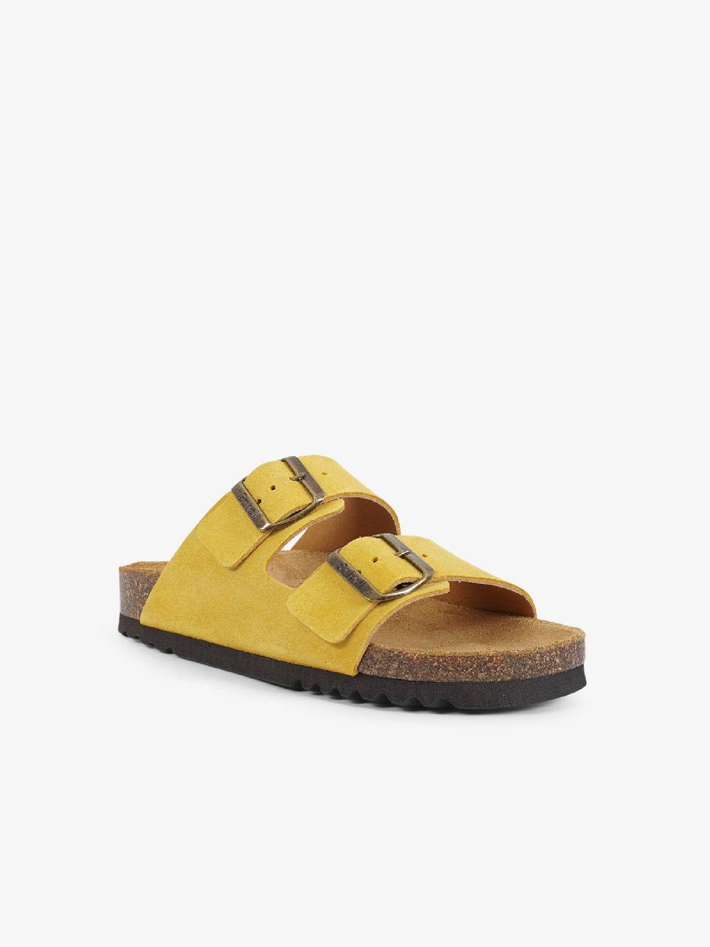 SCHOLL Ciabatte Josephine SL.F300501042 donna camoscio giallo Sottocosto