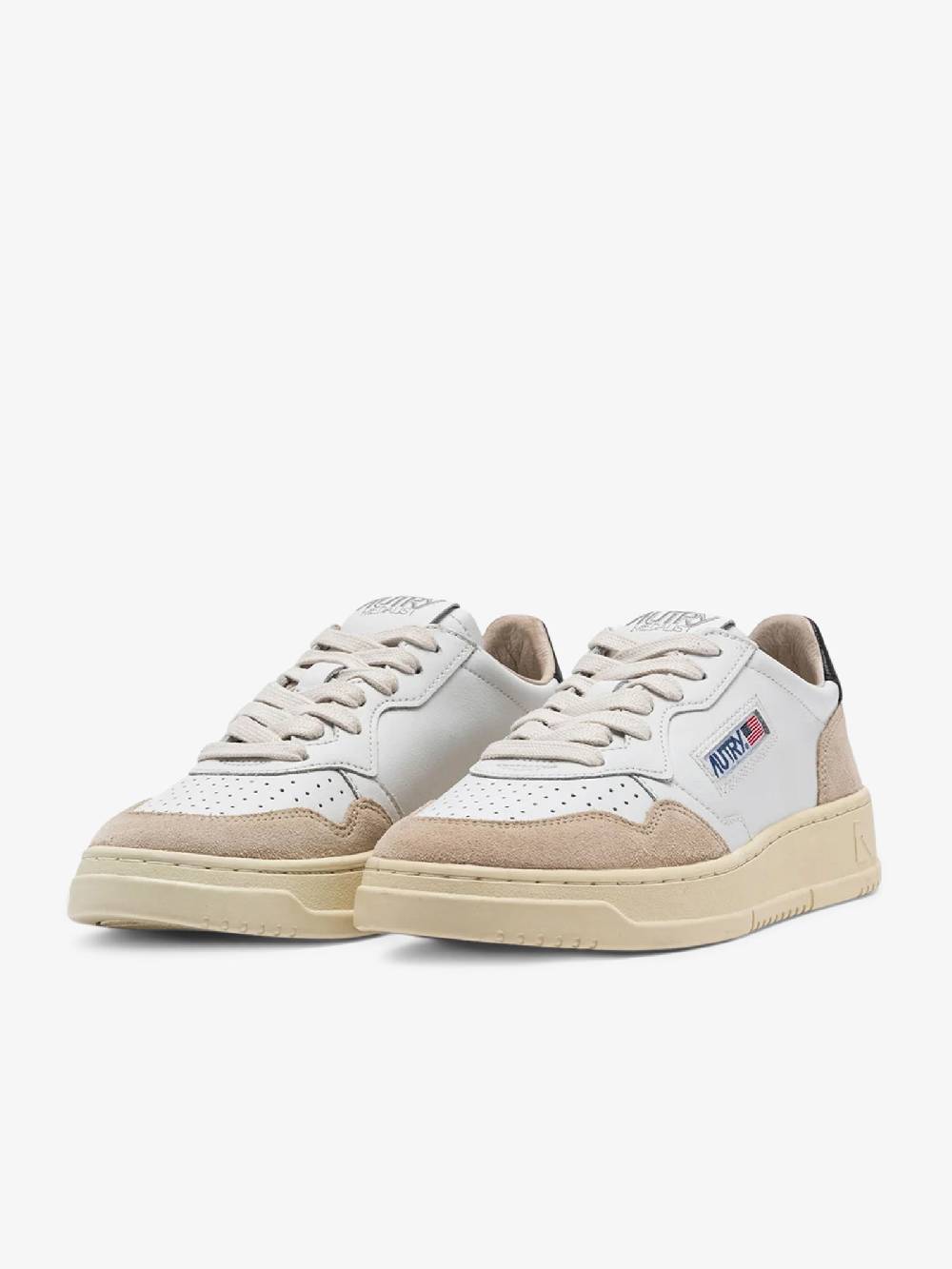 AUTRY Sneakers Medalist Low AULW donna pelle bianco Presa