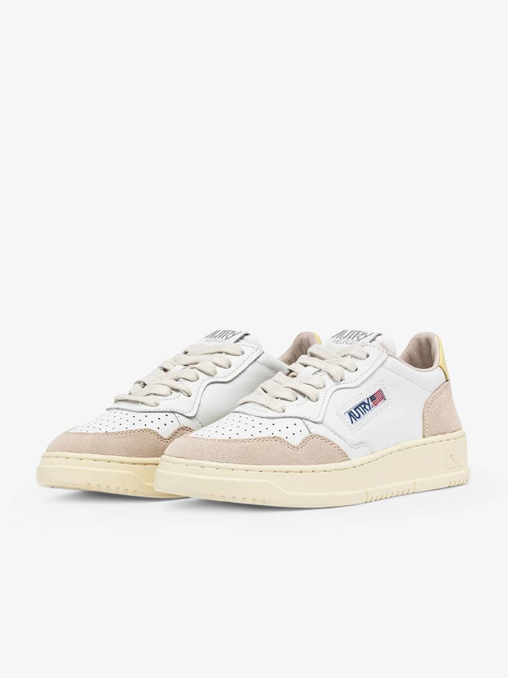 AUTRY Sneakers Medalist Low AULW donna pelle bianco Sconto