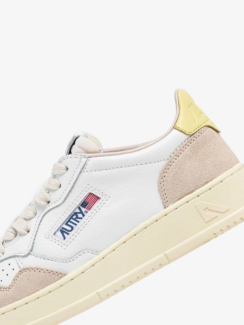 AUTRY Sneakers Medalist Low AULW donna pelle bianco Sconto