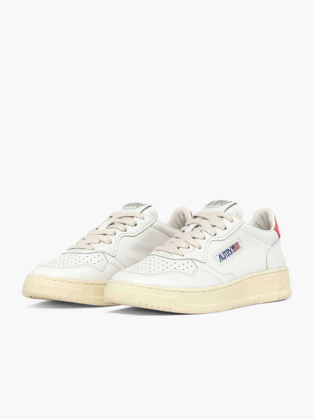 AUTRY Sneakers Medalist Low AULW donna pelle bianco Economico
