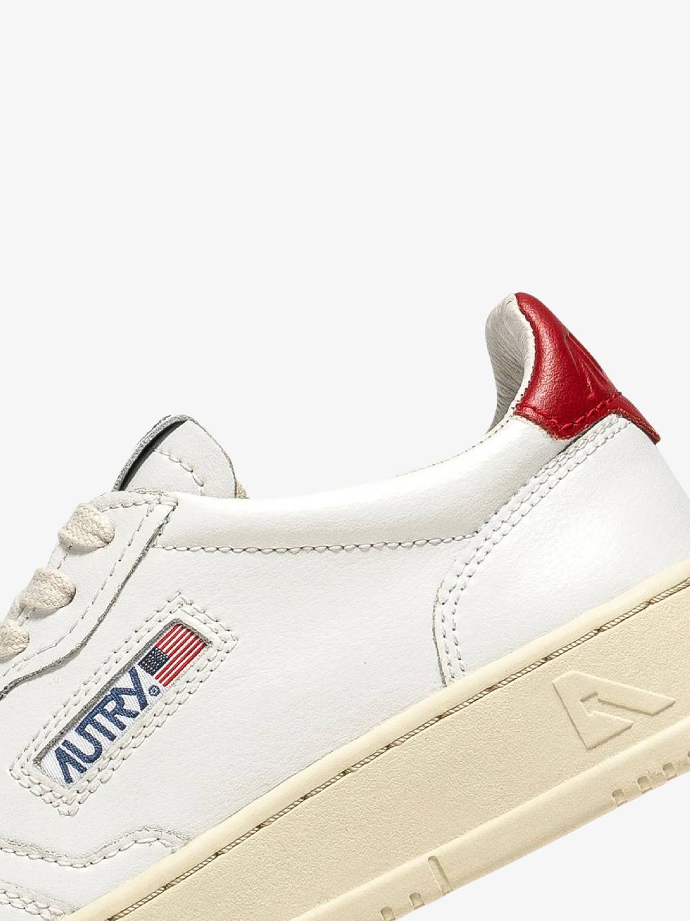 AUTRY Sneakers Medalist Low AULW donna pelle bianco Outlet
