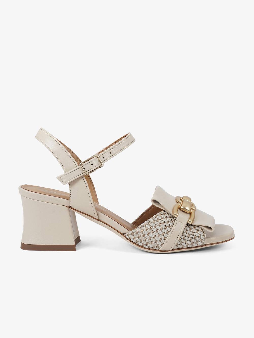 SORELLI Sandali con tacco Aria 2180/ARIANATURALE donna pelle beige