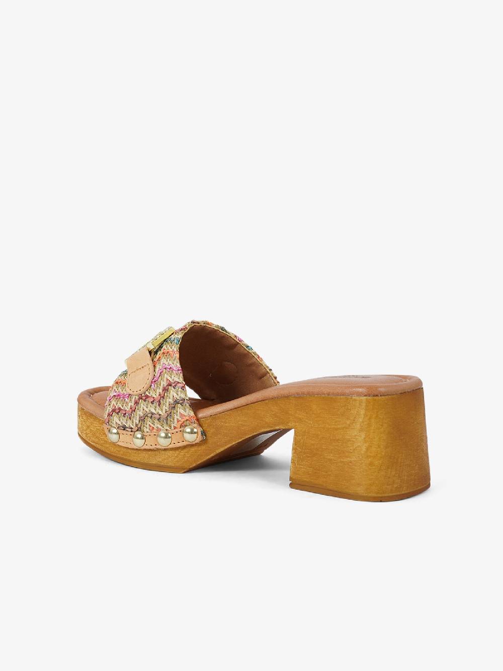 SANDRO ROSI Sandali con plateau 8921 8921 donna rafia multicolor Negozio
