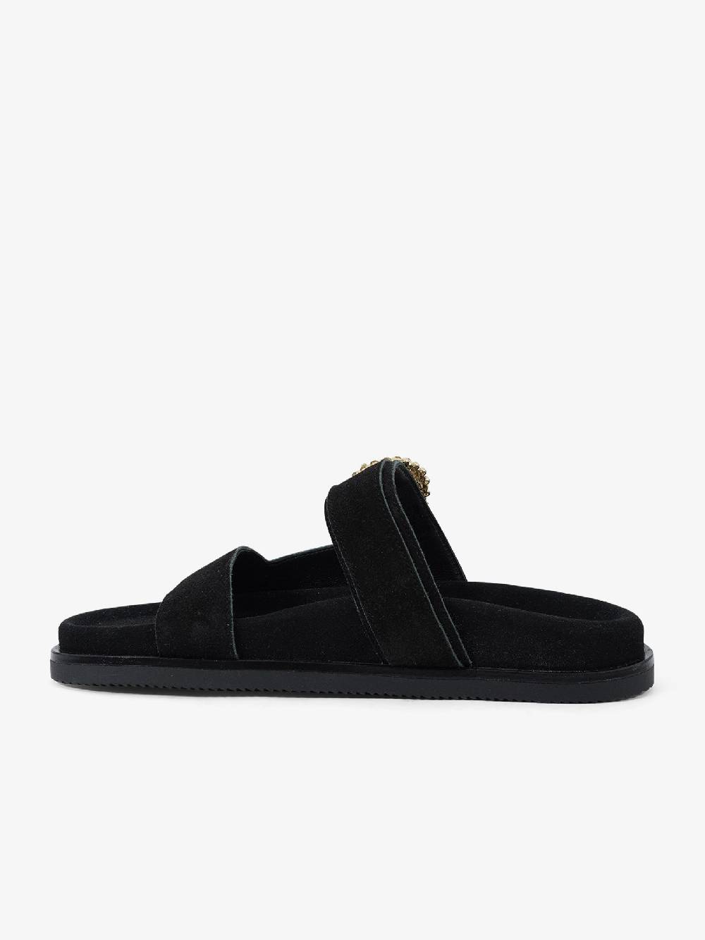 EXE' Sandali bassi 895 KIMOLOS 6-1 895 KIMOLOS 6-1 donna suede nero In Saldo
