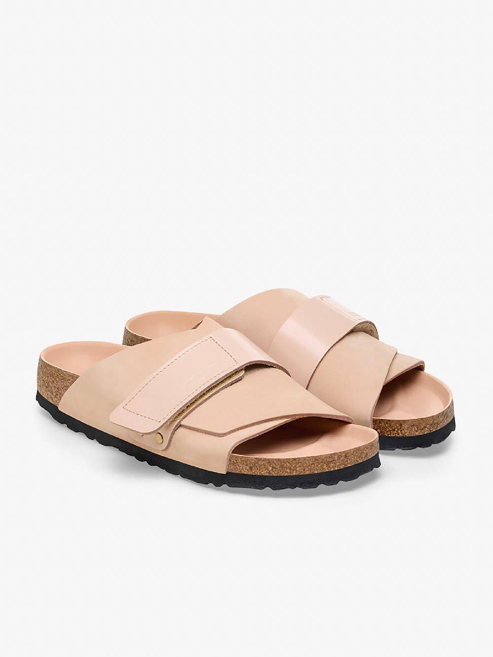 BIRKENSTOCK Ciabatte kyoto 1026560 donna pelle beige Spedizione Gratuita