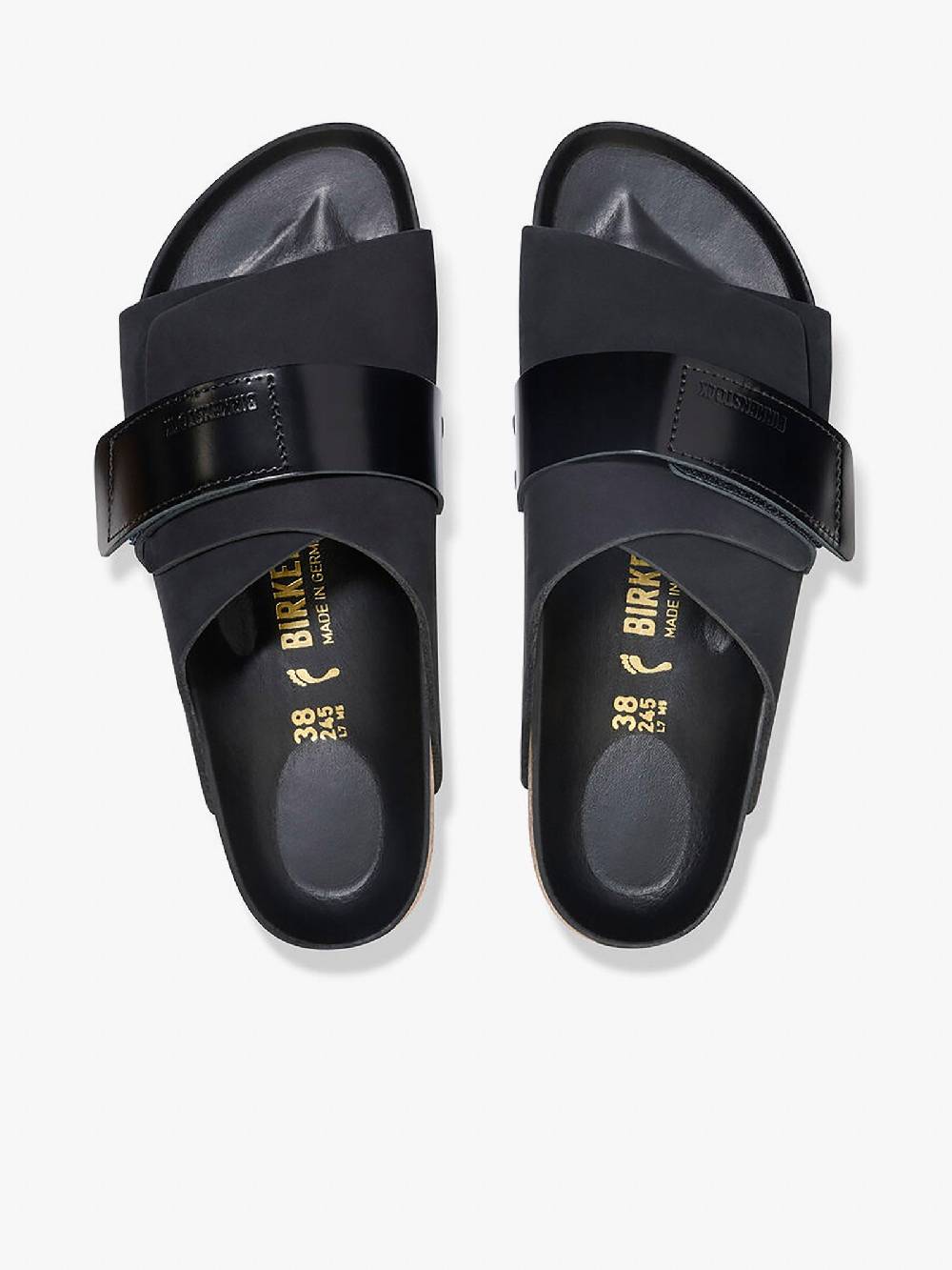 BIRKENSTOCK Ciabatte kyoto 1026516 donna pelle nero Pezzi Unici