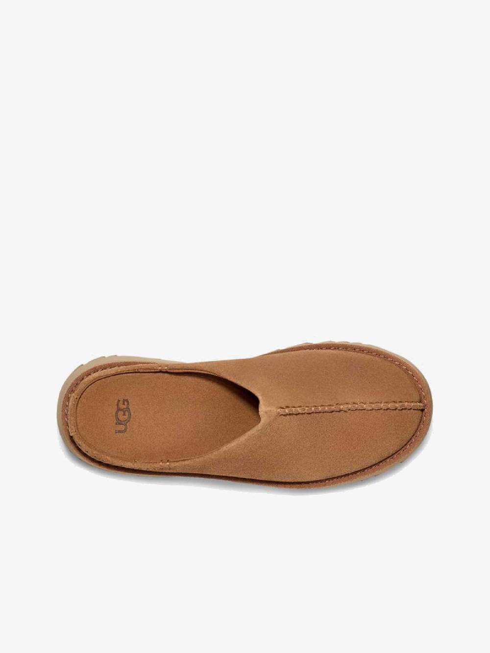 UGG Sabot W New Clog 1152731 donna pelle marrone Soddisfazione Garantita