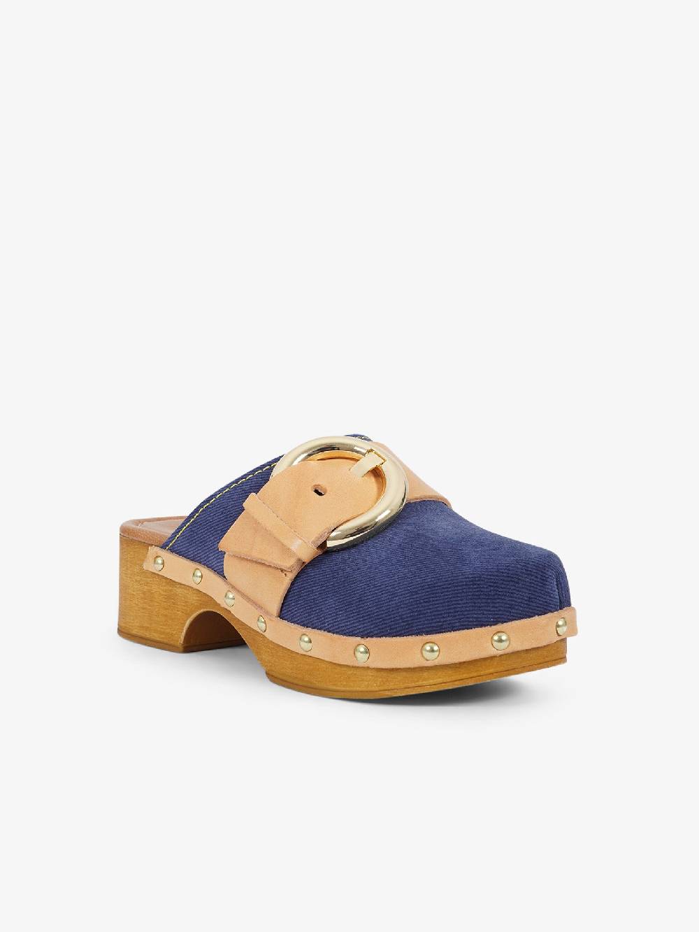 SANDRO ROSI Sabot Crosta Jeans 8840 donna pelle denim Acquista Ora