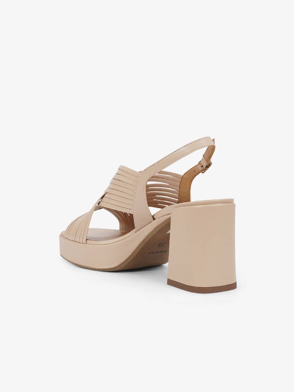 SORELLI Sandali con plateau 2229/LIVIA donna pelle beige Shopping Online
