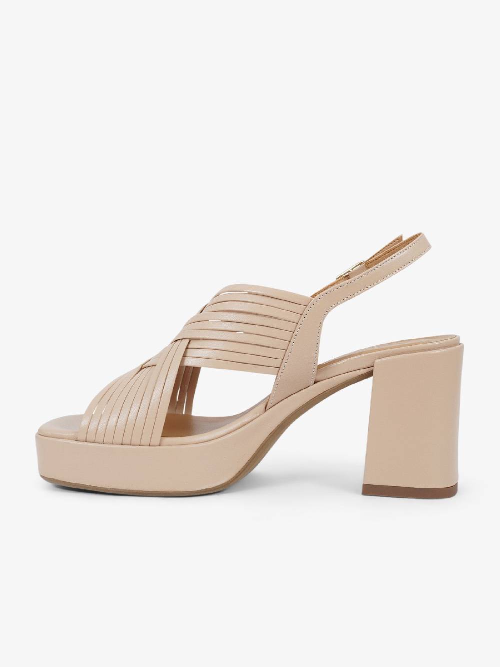 SORELLI Sandali con plateau 2229/LIVIA donna pelle beige Shopping Online