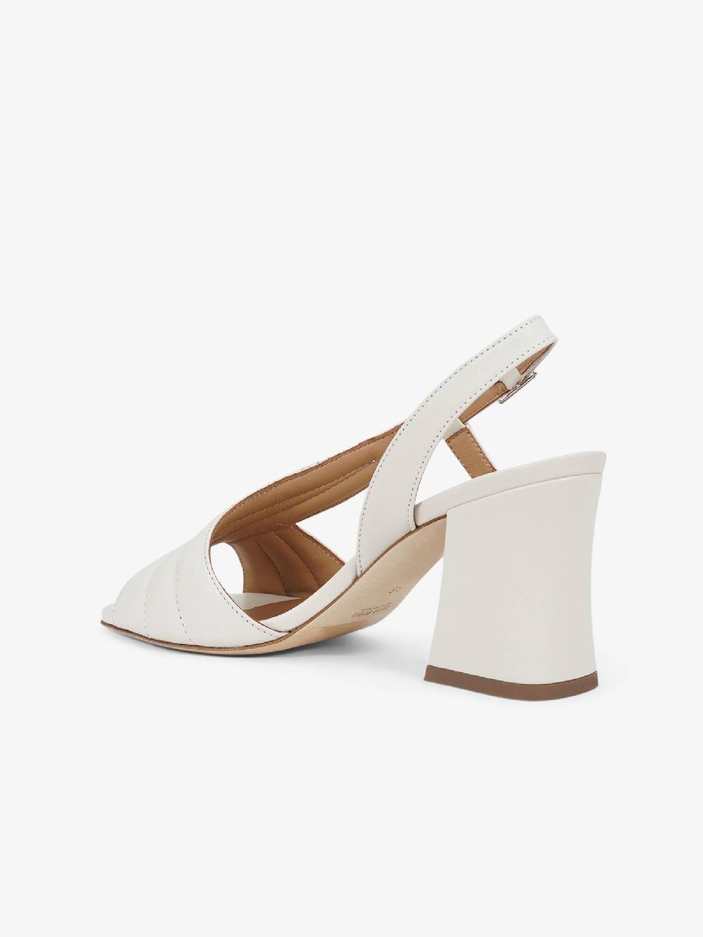 SORELLI Sandali con tacco 2169/ALBA donna pelle panna Affare Del Giorno