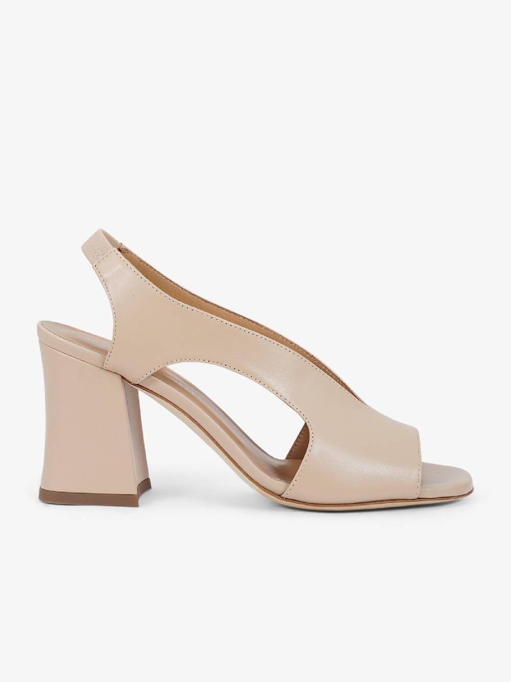 SORELLI Sandali con tacco 2164/ALBA donna pelle beige