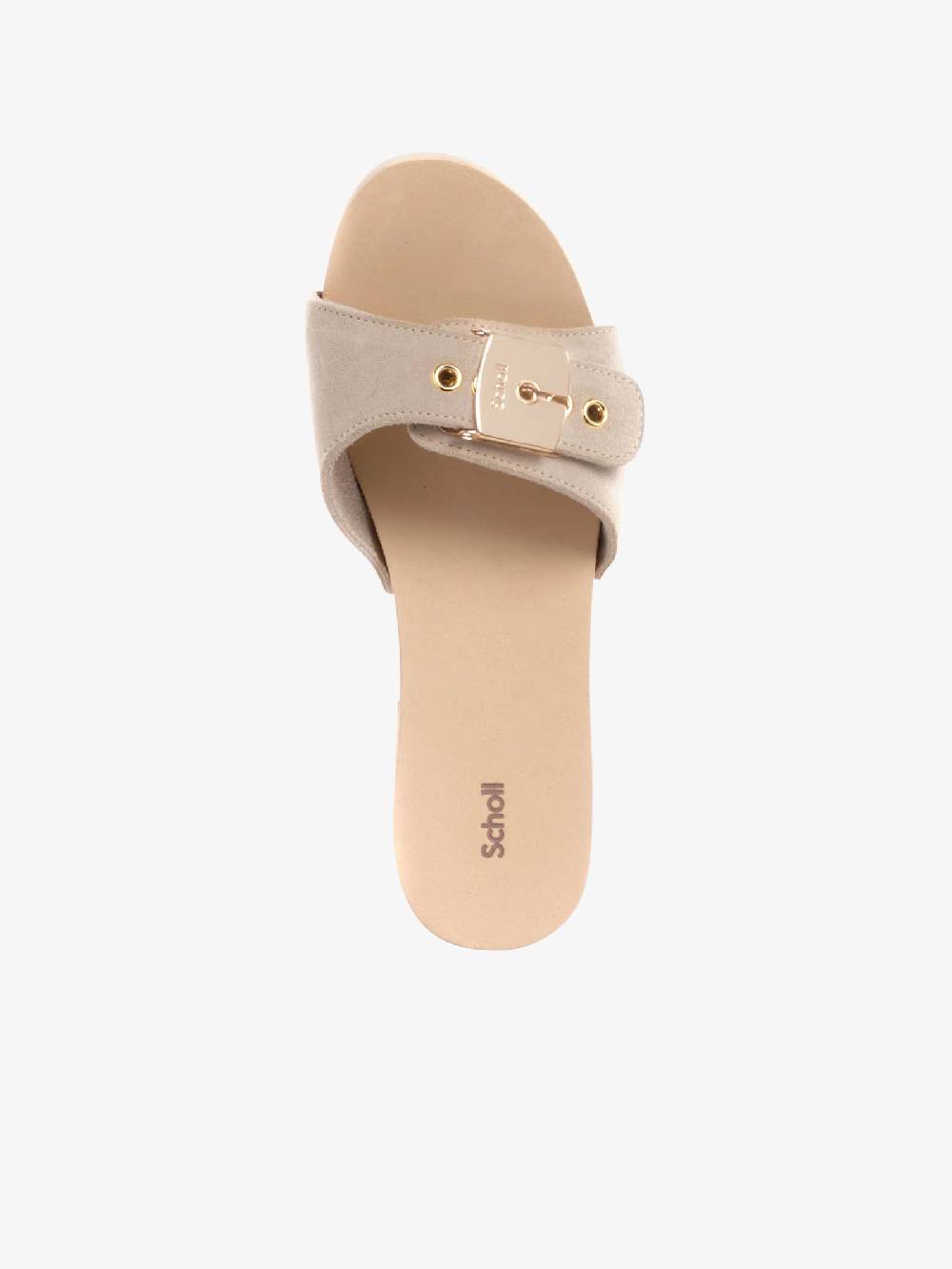SCHOLL Sandali con plateau Pescura Jane SL.F314401056 donna camoscio beige Sottocosto