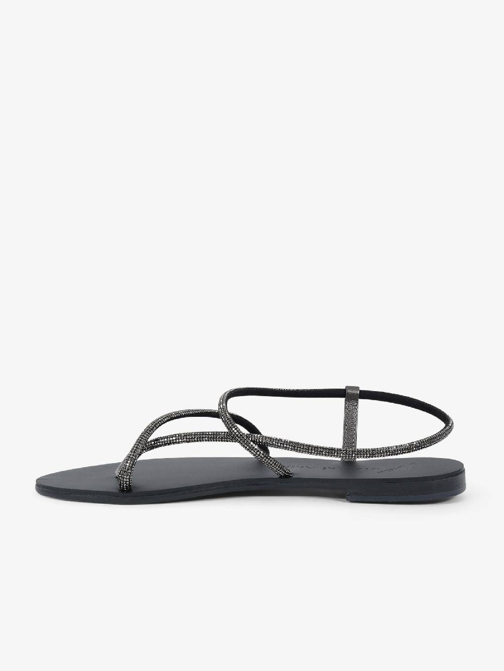 NICOLAS LAINAS Sandali bassi Tilos 67-TC donna nero Outlet