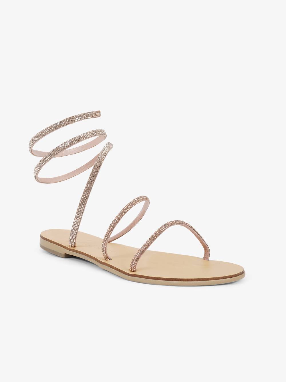NICOLAS LAINAS Sandali bassi Crystal 64-CE donna bronzo Offerta Anniversario