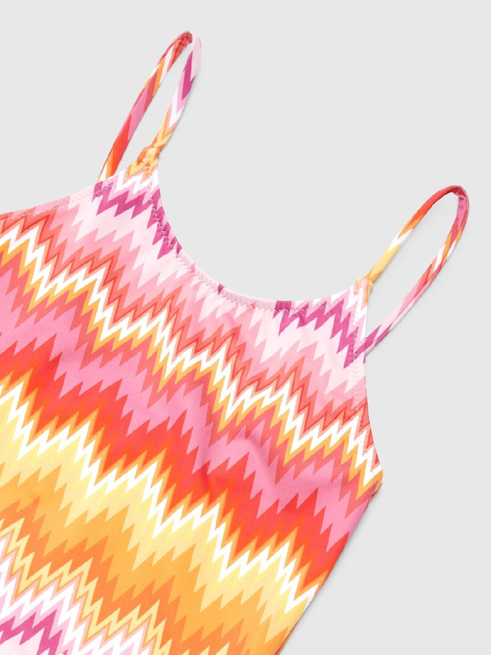 ﻿M Missoni Costume intero chevron con scritta logo Nuovo