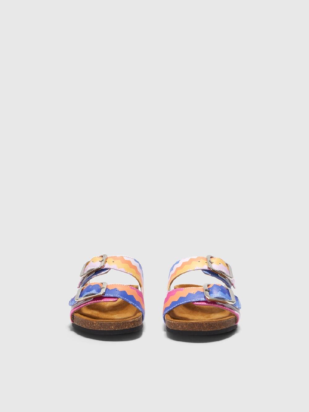 M Missoni Sandali con doppia fascia motivo chevron Vendita