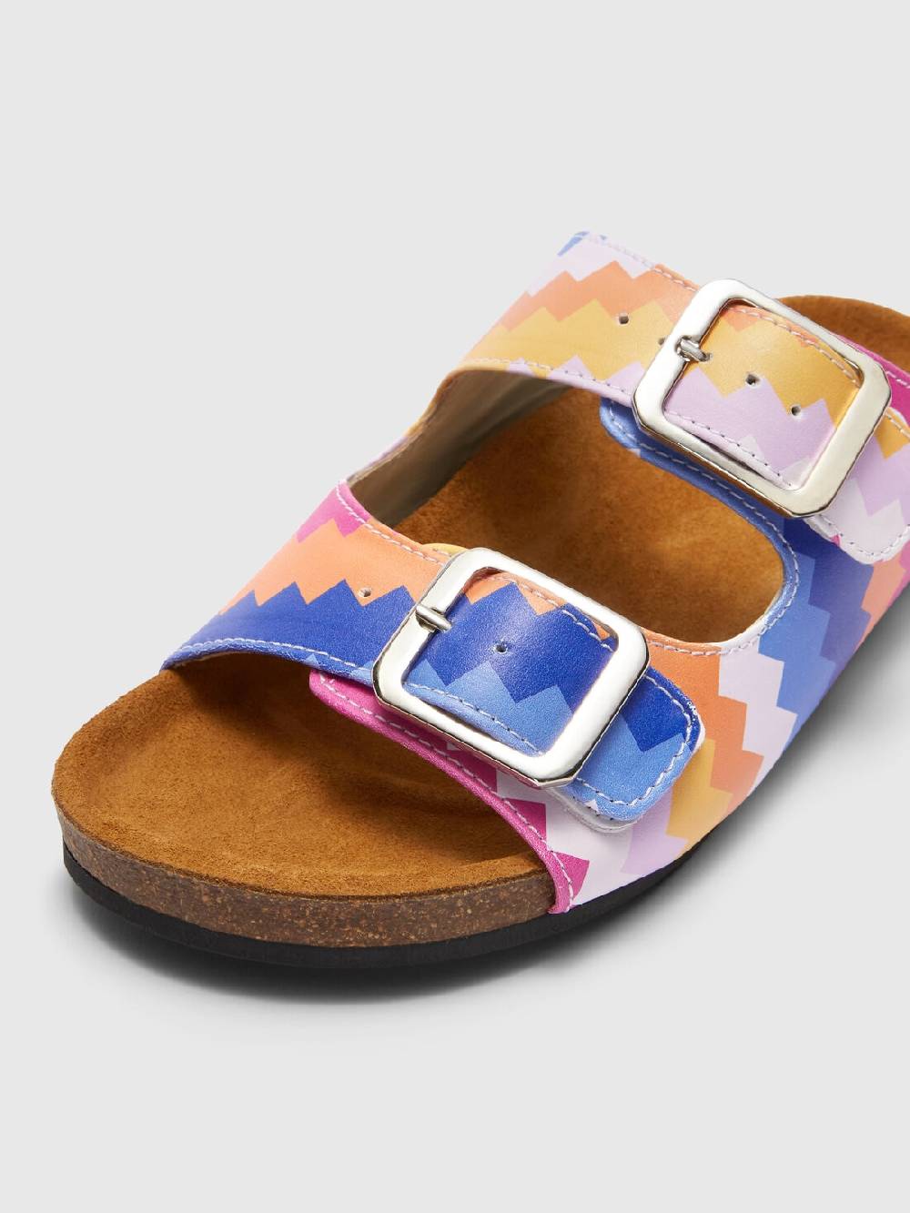 M Missoni Sandali con doppia fascia motivo chevron Vendita