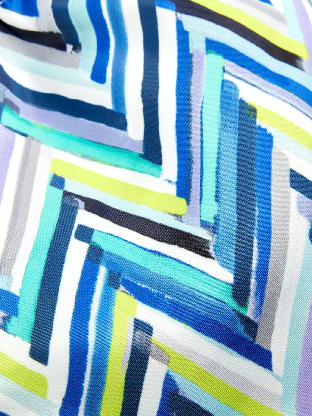 M Missoni Boxer mare con stampa zig zag e scritta logo Promozione