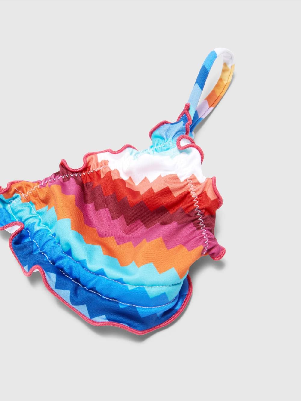 M Missoni Bikini con motivo zig zag e logo Pezzi Unici