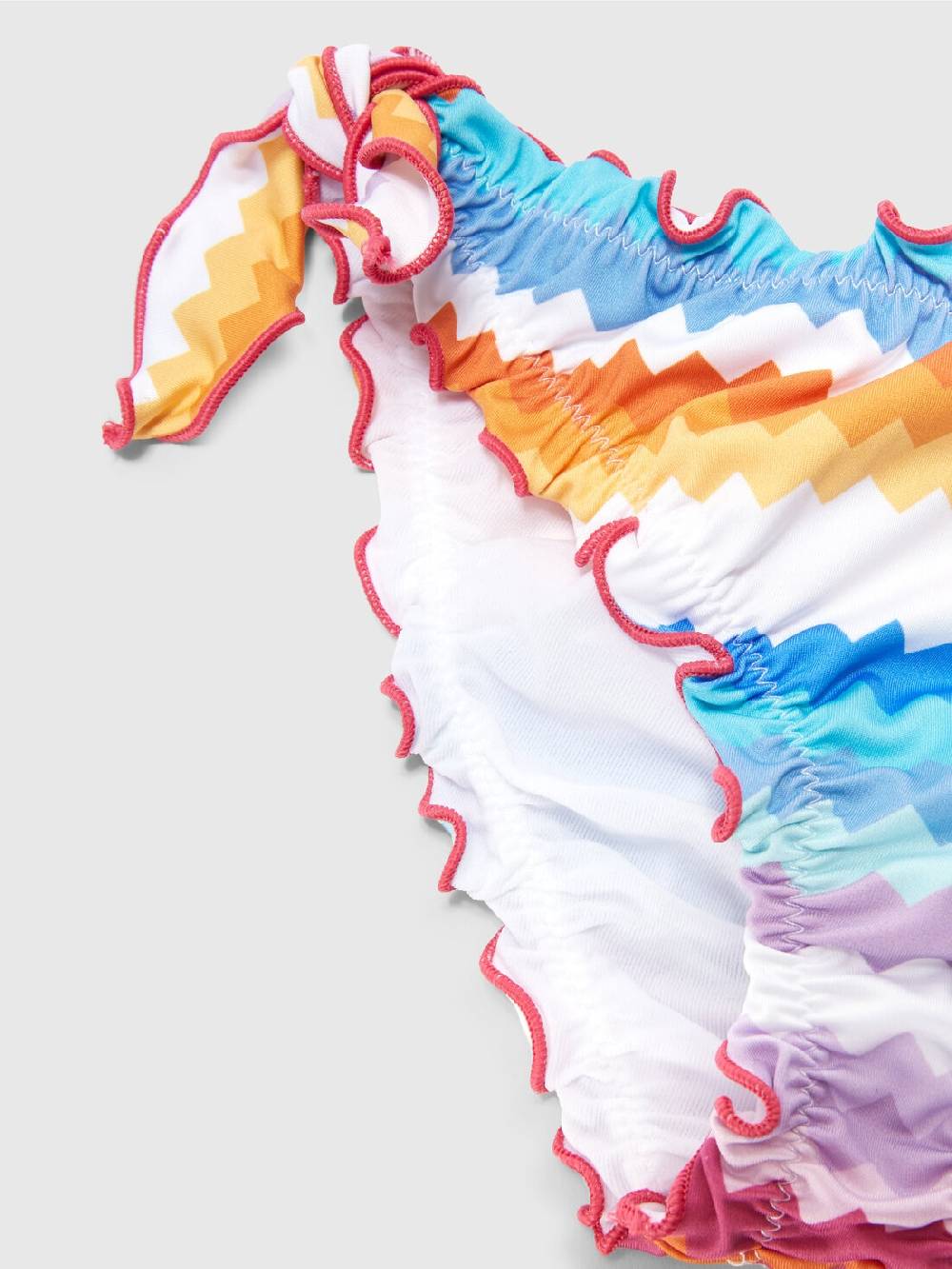 M Missoni Bikini con motivo zig zag e logo Pezzi Unici