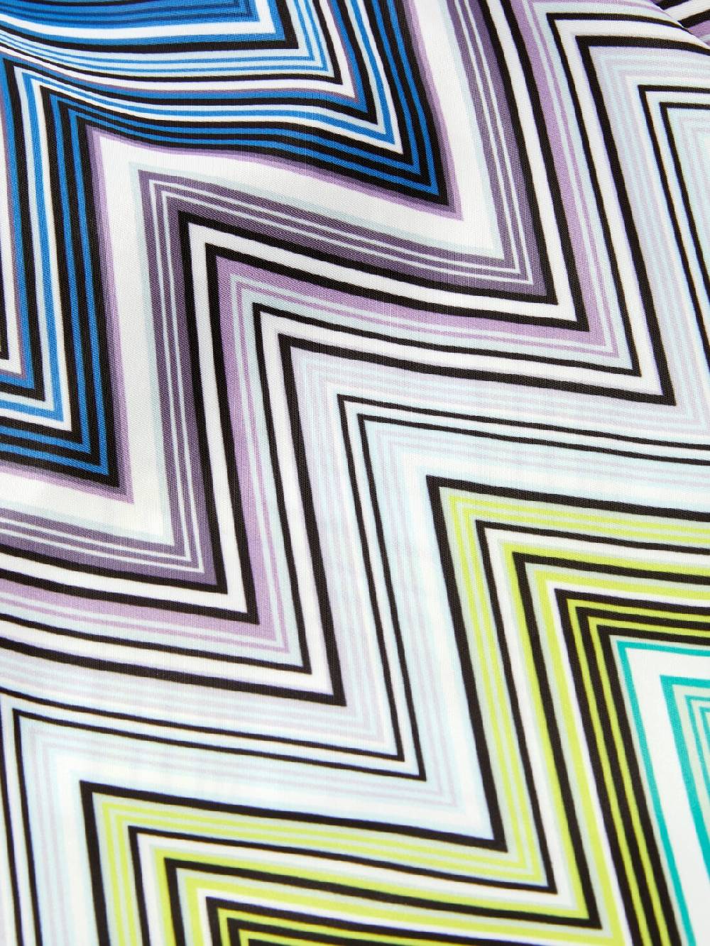 M Missoni Boxer mare con motivo chevron e scritta logo Soddisfazione Garantita