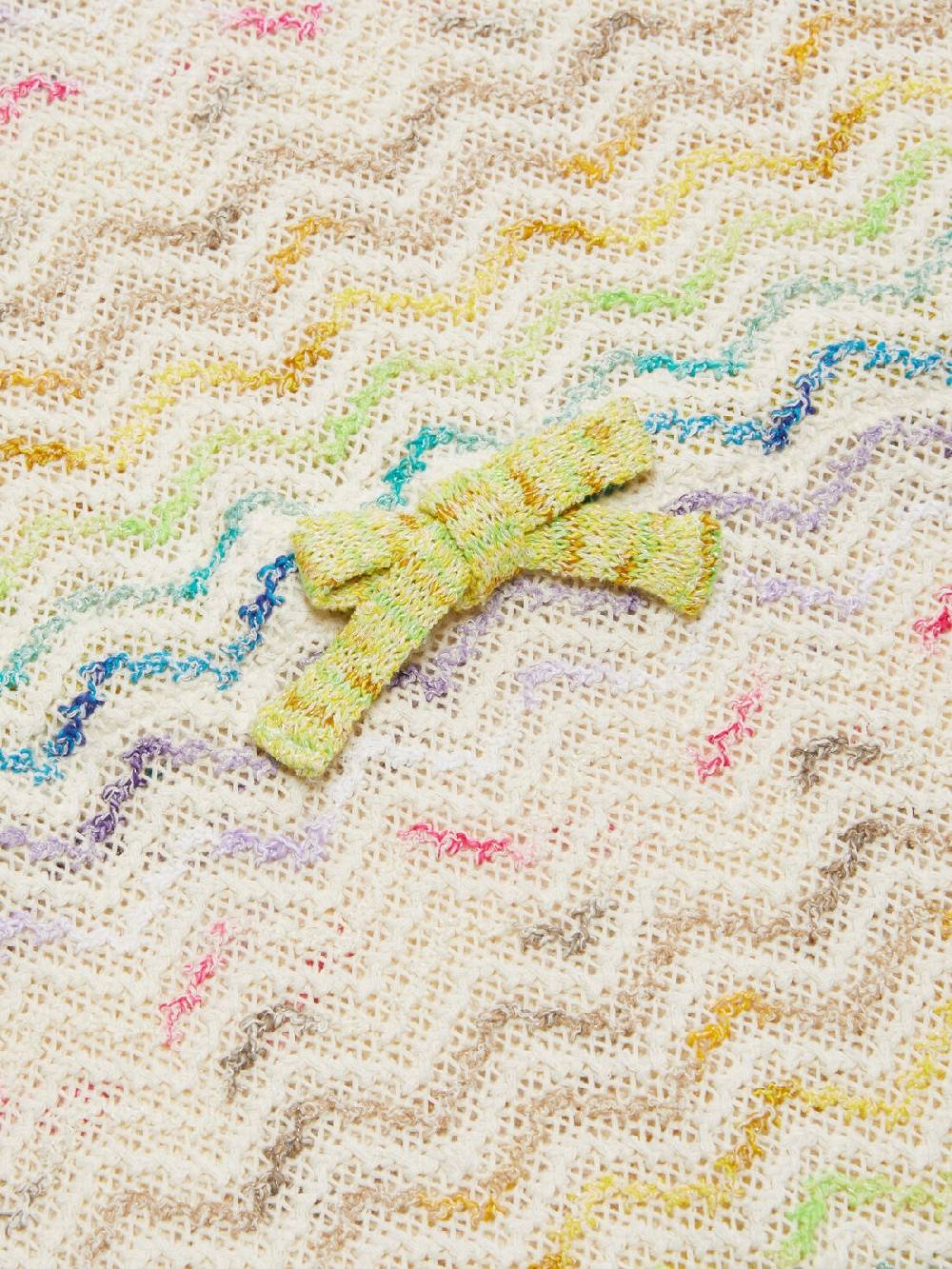 M Missoni Abito in maglia di misto cotone chevron Consegna Veloce