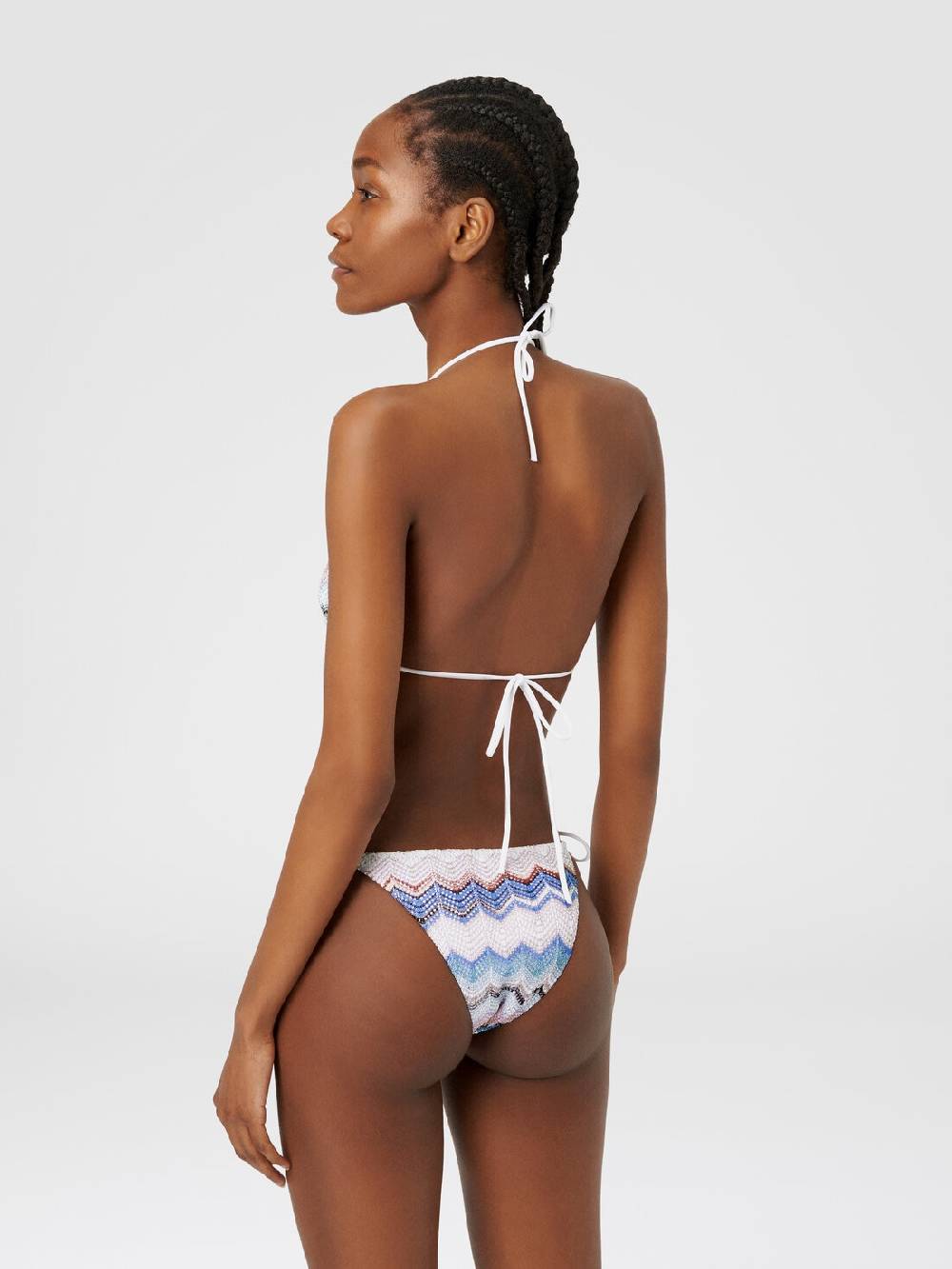M Missoni Bikini crochet zig zag con lurex Promozione