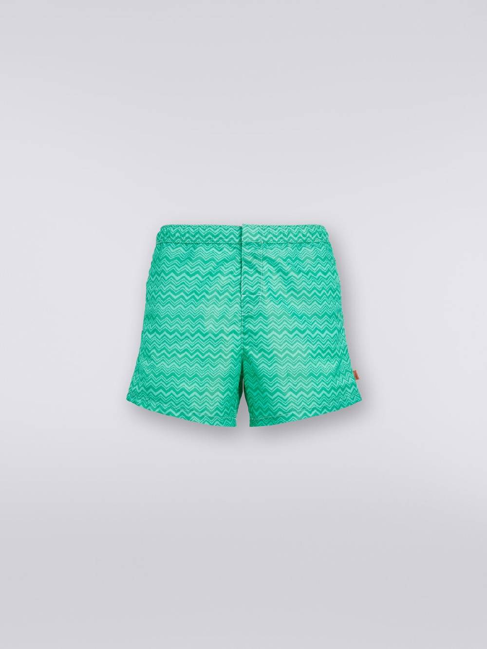 M Missoni Boxer mare con stampa zig zag tonale Sottocosto