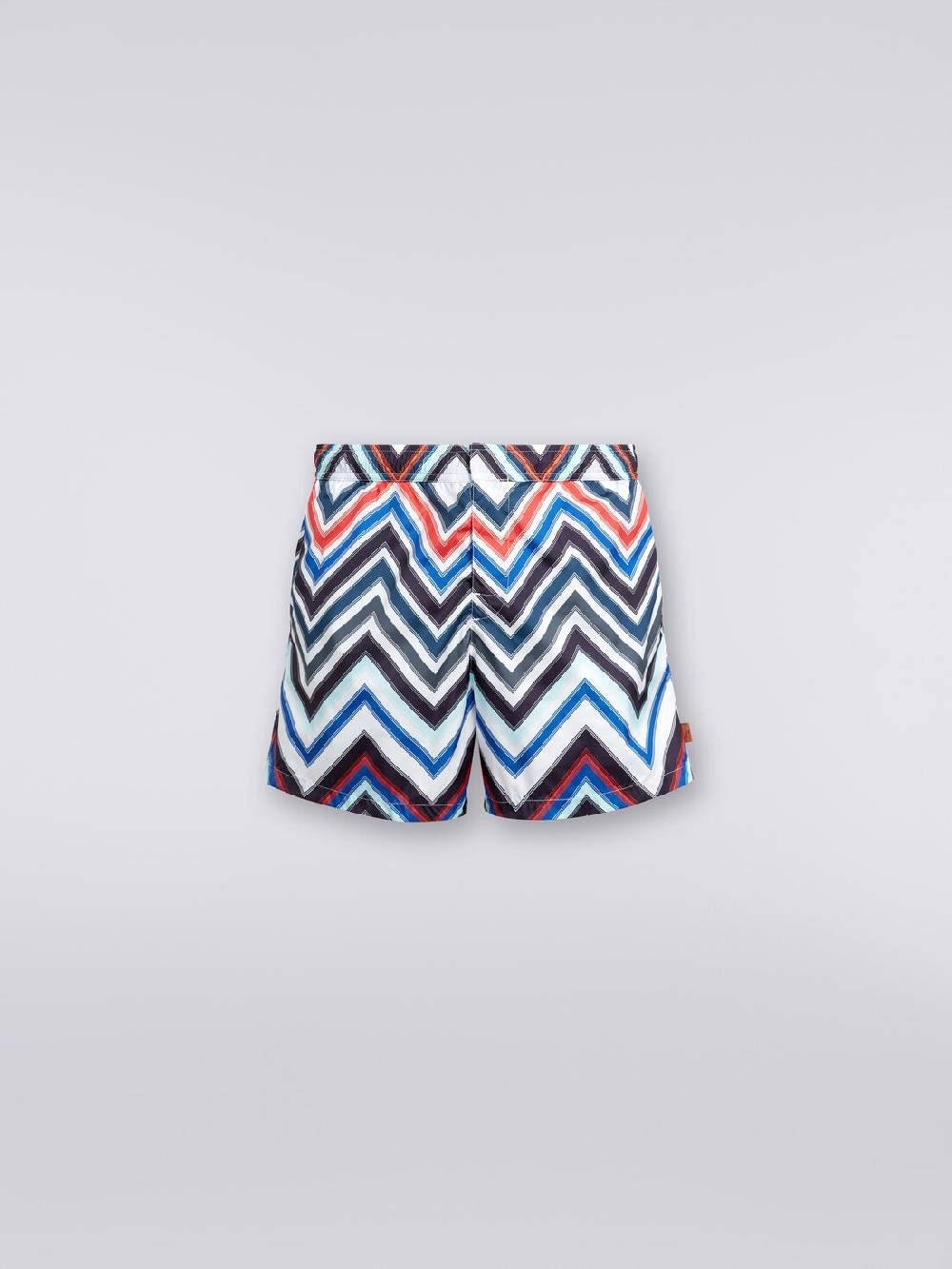 M Missoni Boxer mare in nylon con macro-zig zag in gradazione Outlet