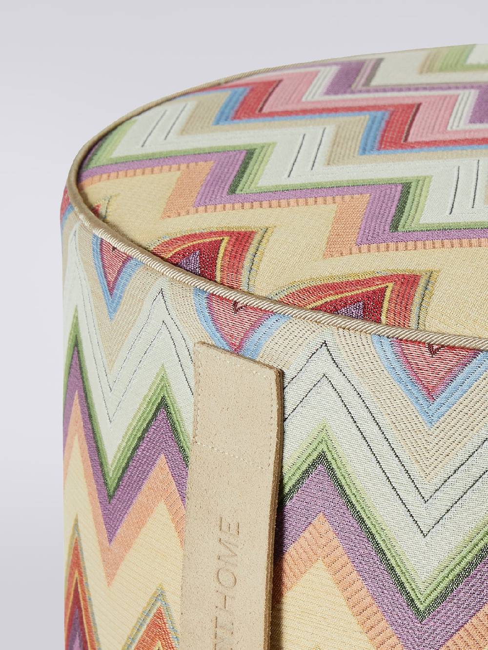 M Missoni Pouf cilindrico Agadir 40x30 cm In Saldo