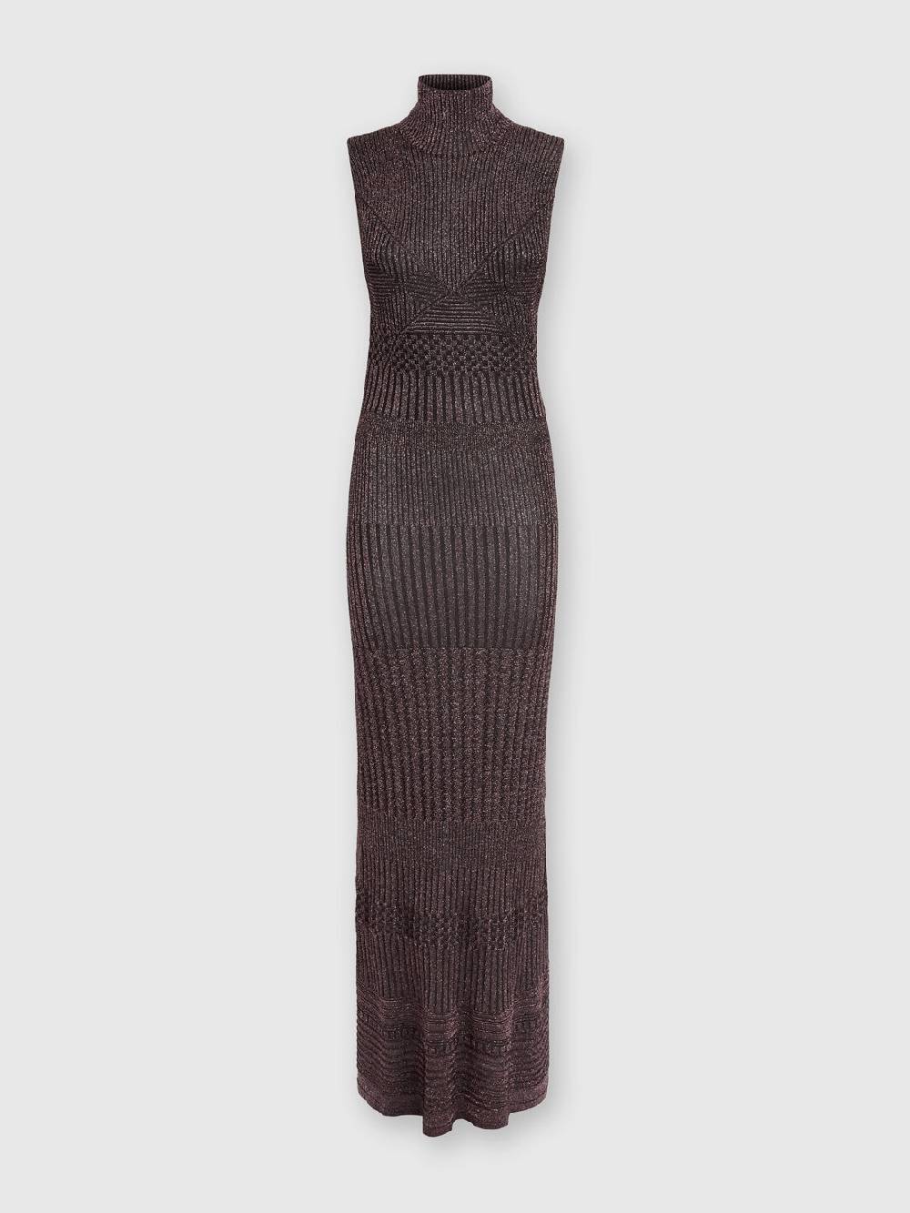 M Missoni Abito lungo senza maniche con schiena nuda Vendita