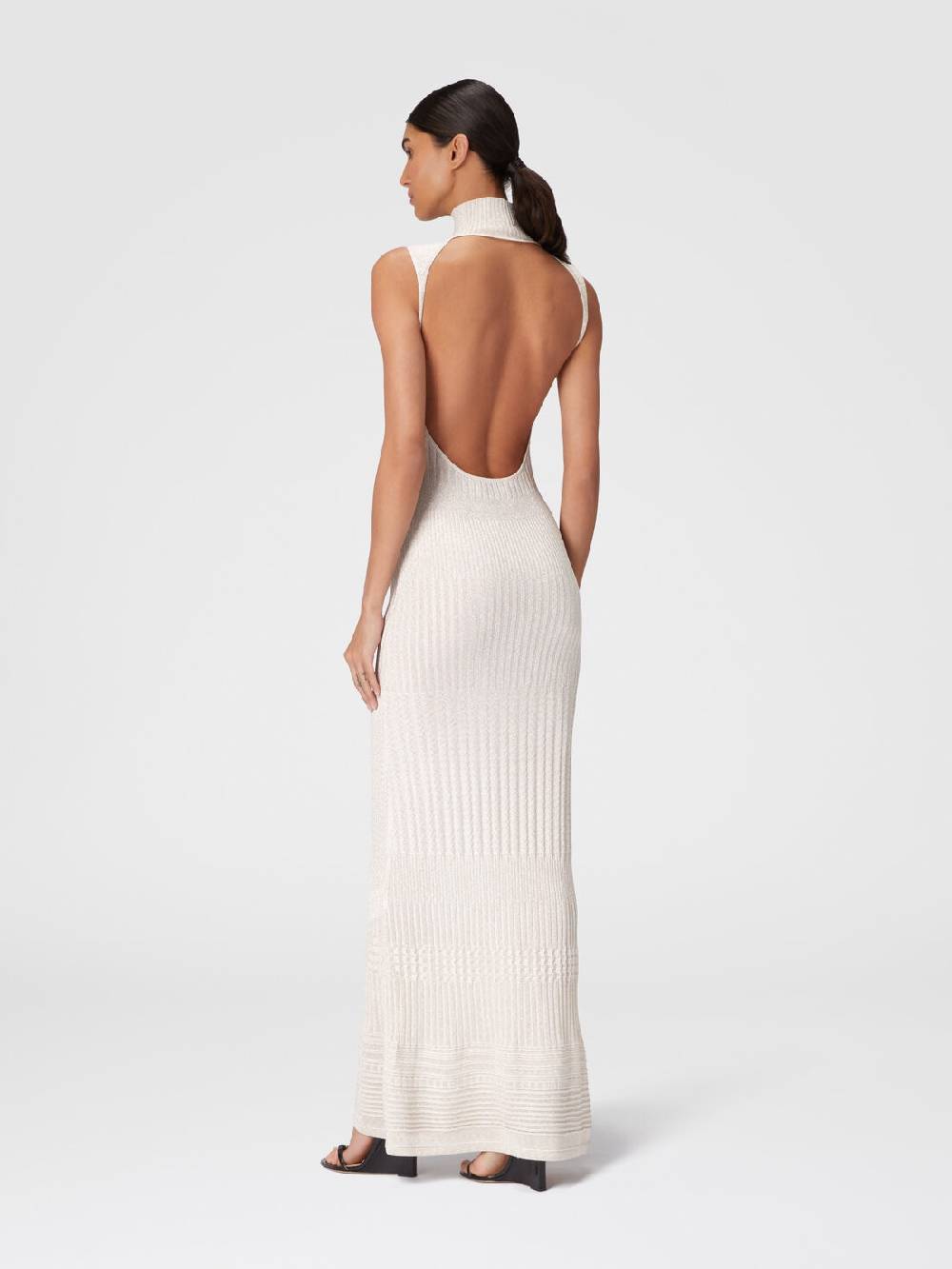 M Missoni Abito lungo senza maniche con schiena nuda Fino al 55% di sconto
