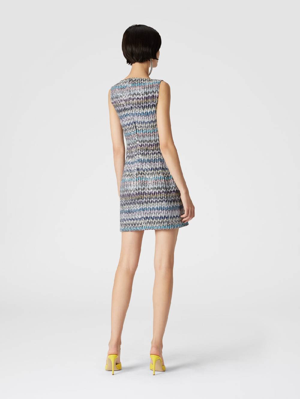 M Missoni Mini-abitoin maglia lamé con scollatura a cuore Spedizione Gratuita
