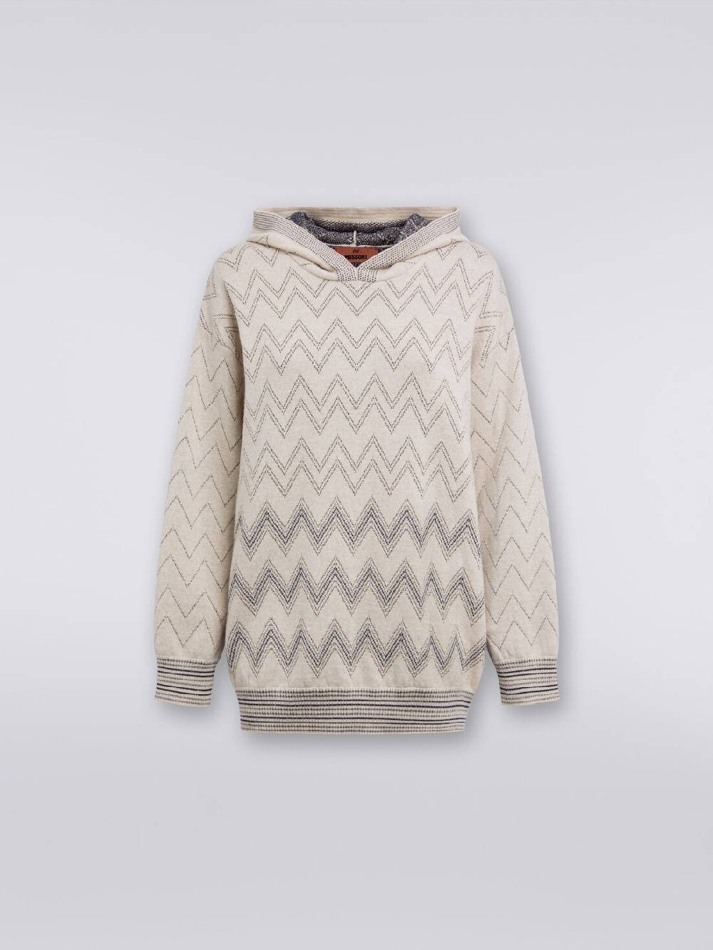 M Missoni Pullover in misto lana zig zag con lurex Fino Al -60%