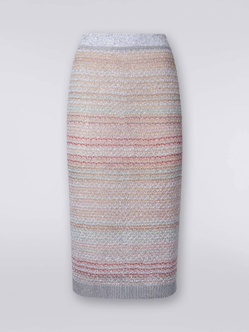 M Missoni Gonna midi in misto viscosa con paillettes Outlet