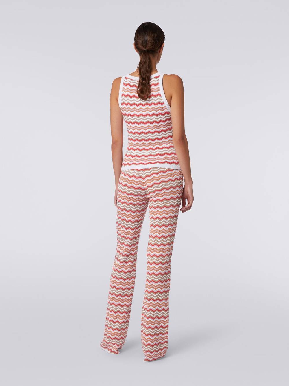 M Missoni Canottiera in maglia di cotone e viscosa zig zag Hotsell