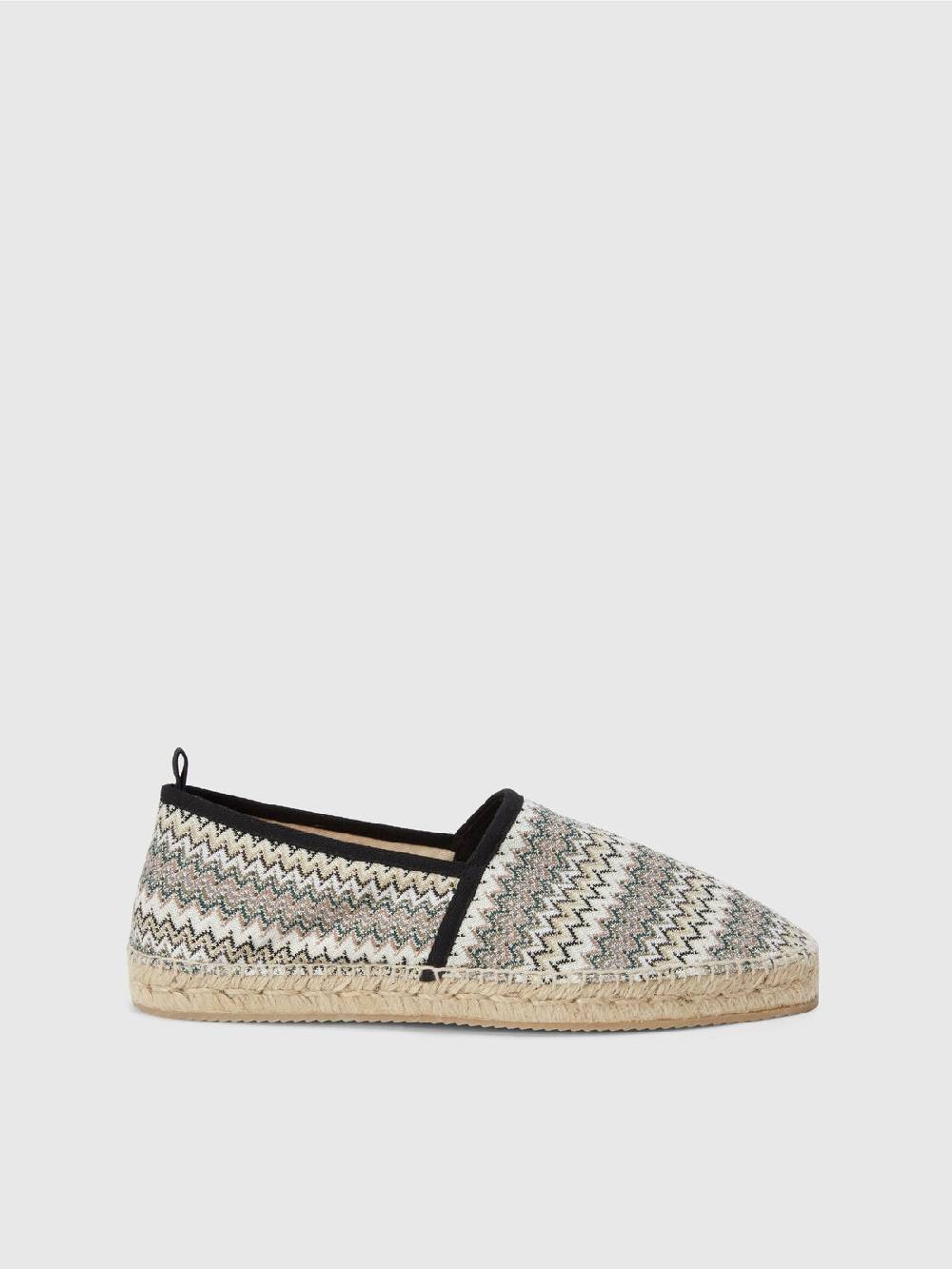 M Missoni Espadrilles in tessuto zig zag Sottocosto