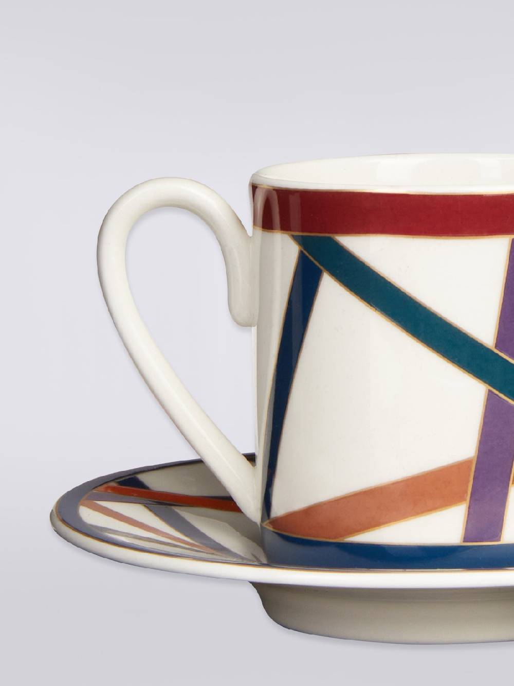 M Missoni Nastri Tazza Caffe Set 2 Pz C/Piattino Convenienza