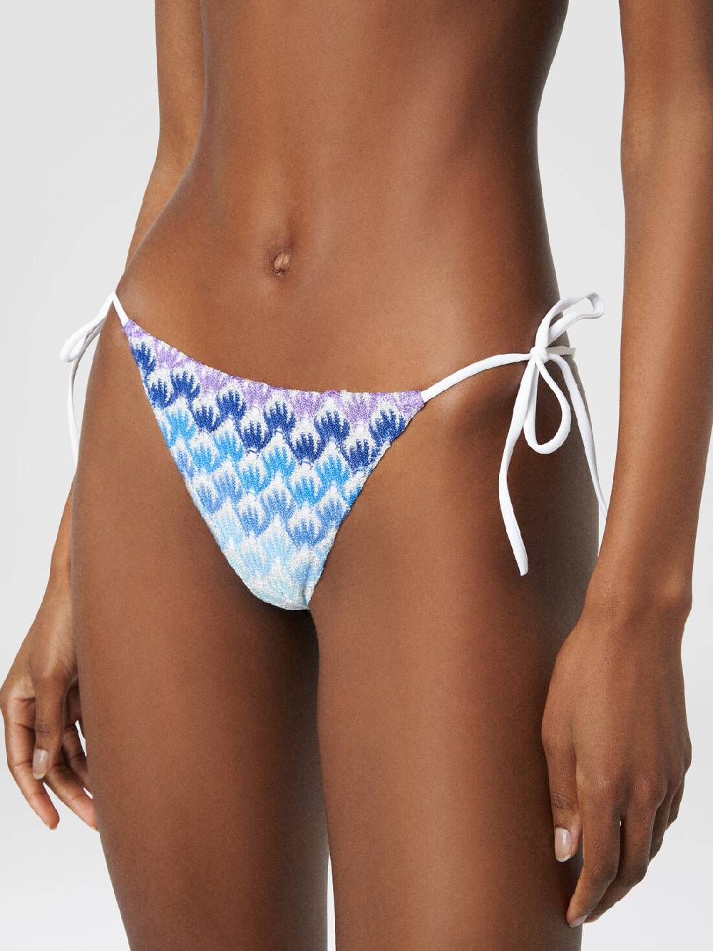 M Missoni Bikini effetto pizzo dégradé con lurex Italy